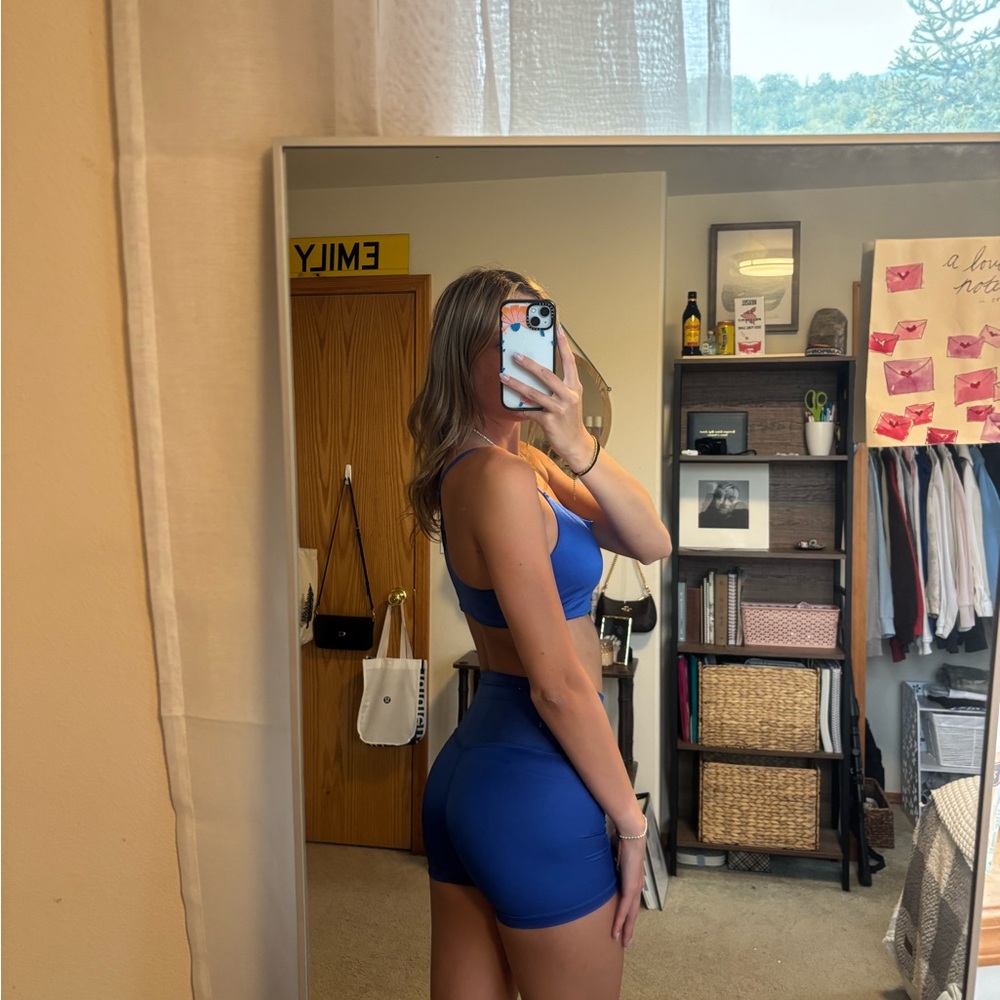 NWOT Aerie Blue Athletic Set - Picture 2 of 11
